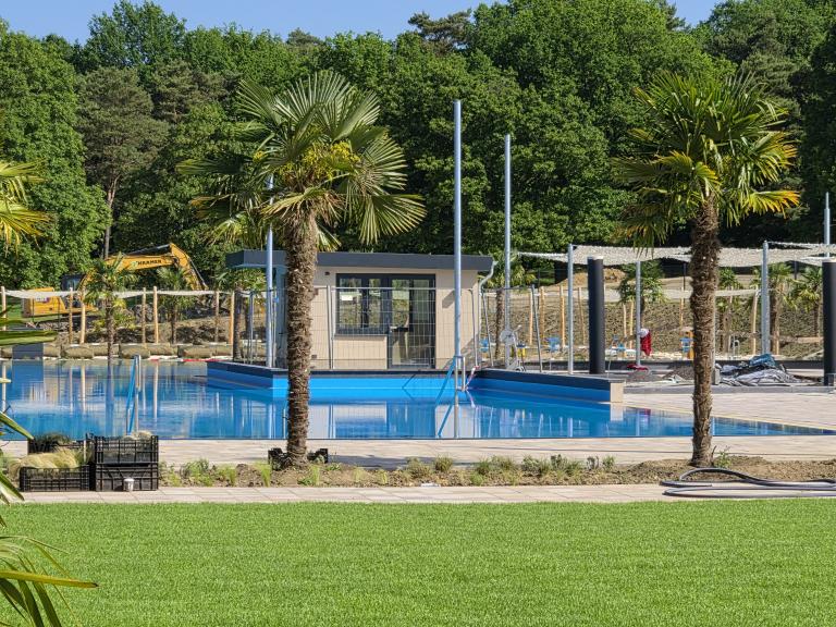 Das Mehrzweckbecken im neuen Maritimo-Beach.